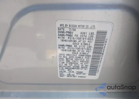 2010 Nissan Rogue S from USA, damaged, VIN JN8AS5MV4AW101191